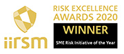 Risk Awards WINNER 2020 - SME Risk